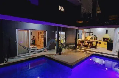 Sobrado com 3 dormitórios à venda, 264 m² - condomínio terras do vale - caçapava/sp