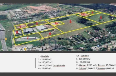 Área à venda, 343000 m² por r$ 212.000.000,00 - chácaras guanabara - guararema/sp
