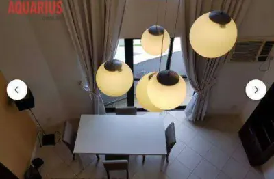 Apartamento duplex com 1 dormitório à venda, 64 m² por r$ 734.000,00 - jardim aquarius - são josé dos campos/sp