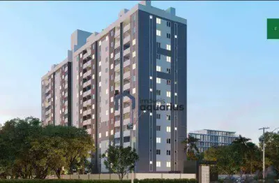 Apartamento com 2 dormitórios à venda, 51 m² por r$ 358.000 - parque residencial flamboyant - são josé dos campos/sp