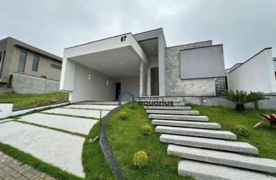 Casa com 3 dormitórios à venda, 180 m² - condomínio santa mônica - caçapava/sp