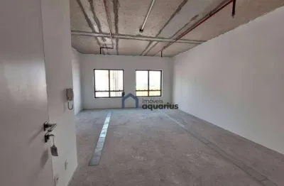 Sala, 33 m² - venda por r$ 472.780,00 ou aluguel por r$ 3.977,98/mês - parque residencial aquarius - são josé dos campos/sp