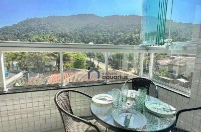 Apartamento com 2 dormitórios, 101 m² - venda por r$ 899.999,00 ou aluguel por r$ 5.560,00/mês - praia das toninhas - ubatuba/sp