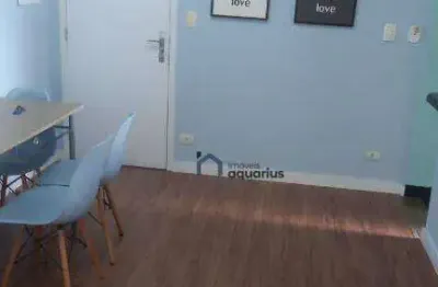 Apartamento com 1 dormitório à venda, 40 m² - jardim são dimas - são josé dos campos/sp