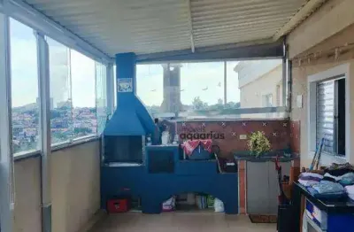 Apartamento cobertura duplex com 3 dormitórios à venda, 124 m² por r$ 510.700 - jardim américa - são josé dos campos/sp