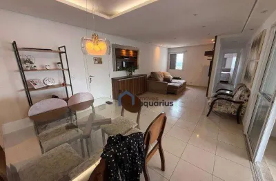 Apartamento no condominio patio clube com 3 dormitórios para alugar, 125 m² por r$ 7.968/mês - jardim aquarius - são josé dos campos/sp