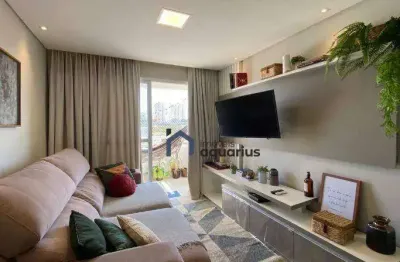 Apartamento com 2 dormitórios à venda, 60 m² por r$ 478.500 - parque industrial - são josé dos campos/sp