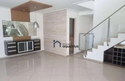 Cobertura com 3 dormitórios para alugar, 211 m² por r$ 7.350,00/mês - jardim aquarius - são josé dos campos/sp