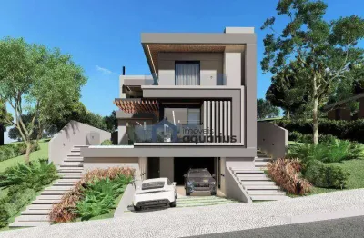 Sobrado com 3 dormitórios à venda, 495 m² - condomínio residencial alphaville - são josé dos campos/sp