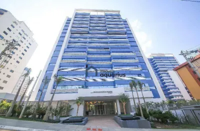 Sala para alugar, 34 m² por r$ 2.100/mês - jardim aquarius - são josé dos campos/sp