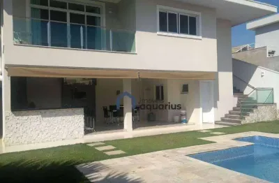 Sobrado à venda, 337 m² por r$ 2.980.000,00 - condomínio residencial jaguary - são josé dos campos/sp