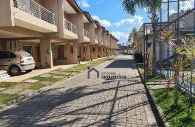 Sobrado no Condominio Villagio Íris com 3 dormitórios à venda, 126 m² por R$ 460.000 - Santa Cruz dos Lázaros - Jacareí/SP