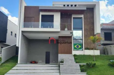 Casa com 4 dormitórios à venda, 386 m² por r$ 5.000.000,00 - condomínio residencial alphaville - são josé dos campos/sp