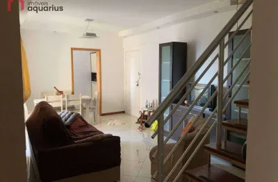 Cobertura no edificio carolina com 4 dormitórios à venda, 150 m² por r$ 1.059.000 - jardim satélite - são josé dos campos/sp