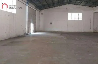 Galpão para alugar, 500 m² por r$ 15.553,00/mês - jardim satélite - são josé dos campos/sp
