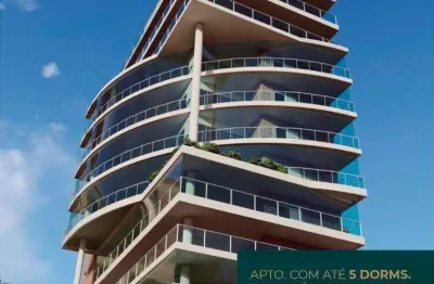 Apartamento com 4 dormitórios à venda, 315 m² por r$ 5.300.000,00 - indaiá - caraguatatuba/sp