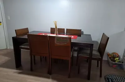 Lindo apartamento 2 dorm sendo 1 suíte | c/ sacada | móveis planejados | 1 vaga - venda - área de lazer completa - pq. jaçatuba - santo andré/sp.