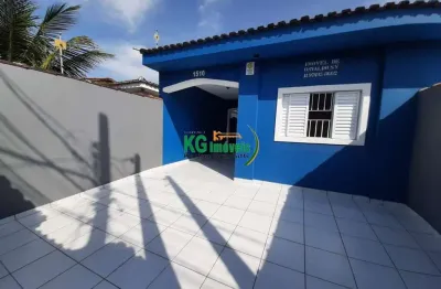 Linda casa térrea com 2 dorm | 1 suíte | 3 vagas - a 500 mts da praia - a venda - jardim suarão - itanhaém/sp.