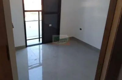Linda cobertura c/ elevador | novo | 2 dorm | sacada | 1 vaga - 84 mts - a venda - próx. rua carijos - jardim alvorada - santo andré/sp.