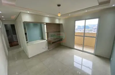 Lindo apartamento mobiliado | 2 dorm | sacada | 1 vaga - 52 mts - a venda - vila joão ramalho - santo andré/sp.