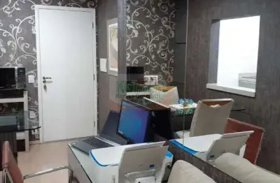 Lindo apartamento totalmente mobiliado e decorado | 1 suíte | escritório | elevador e lazer| 1 vaga - 44 mts - venda - r$ 396.000,00 - casa branca - santo andré/sp.