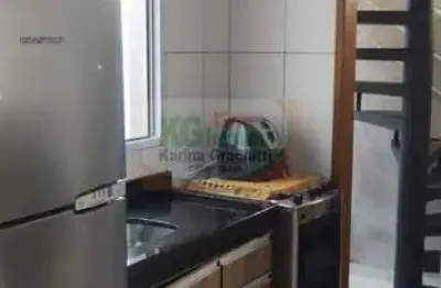 Linda cobertura a venda por r$298.000,00 | 2 dormi | cozinha planejada | 1 vaga | jardim irene, santo andré/sp