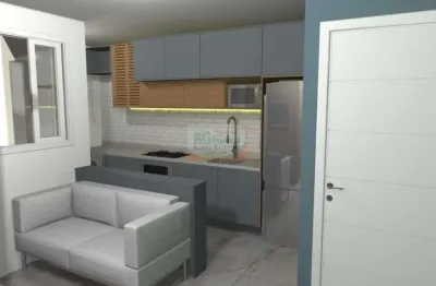Lindo apartamento a venda por r$254.800,00  |  2 dormitórios |  41m²  | 1 vaga de garagem | vila humaitá- santo andré / sp