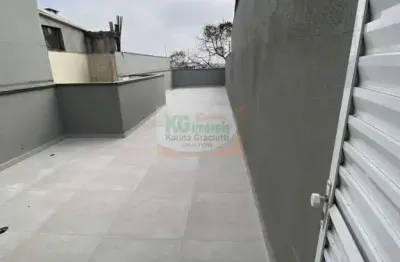 Linda cobertura a venda por  r$385.000,00 | 2 dormitórios sendo 1 suíte   |  106m² | 1 vaga de garagem  | vila guaraciaba - santo andré / sp