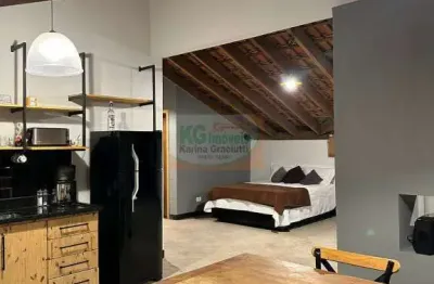 Lindo apartamento loft para locação por apenas r$1.830,00  |  1 dormitórios   |  69m²  |  jordanópolis - são bernardo do campo/ sp