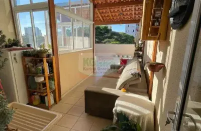 Lindo apartamento a venda por r$410.000,00 | 2 dormi sendo 1 suíte | cozinha planejada |  apartamento com cobertura| 2 vaga | vila homero thon - santo andré / sp