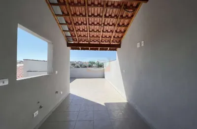 Lindo apartamento a venda por r$420.000,00 | 2 dormi | cozinha | cobertura 50% coberta | sacada | 2 vaga | jardim santo alberto - santo andré / sp