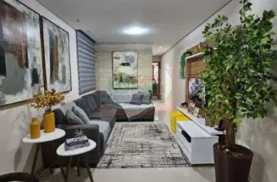 Linda cobertura planejada e decorada | 2 dormts | suíte c/ sacada | espaço gourmet | 1 vaga - 139 mts - a venda - vila pires - santo andré/sp.