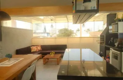 Cobertura com 2 dormitórios à venda, 90 m² por r$ 650.000 - vila bastos - santo andré/sp