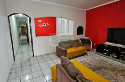 Sobrado com 3 dormitórios à venda por r$ 530.000 e locaçao por r$2.500,00, 261 m²  - jardim olinda - mauá/sp
