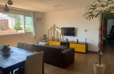 Apartamento para venda em santos, marapé, 2 dormitórios, 1 suíte, 3 banheiros, 2 vagas