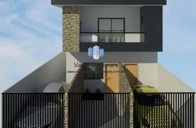 Casa para venda em santos, aparecida, 2 dormitórios, 2 suítes, 2 banheiros, 1 vaga