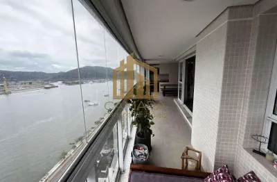 Apartamento para venda em santos, ponta da praia, 3 dormitórios, 3 suítes, 5 banheiros, 3 vagas