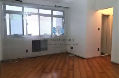 Apartamento para venda em santos, gonzaga, 2 dormitórios, 2 banheiros, 1 vaga