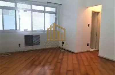 Apartamento para venda em santos, gonzaga, 2 dormitórios, 2 banheiros, 1 vaga