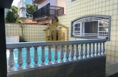 Casa para venda em santos, aparecida, 3 dormitórios, 1 suíte, 1 banheiro, 2 vagas