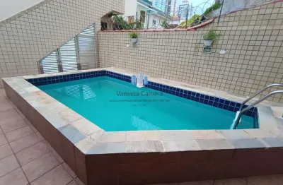Casa para venda em santos, campo grande, 3 dormitórios, 3 suítes, 5 banheiros, 3 vagas
