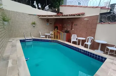 Casa para venda em santos, campo grande, 3 dormitórios, 3 suítes, 5 banheiros, 3 vagas