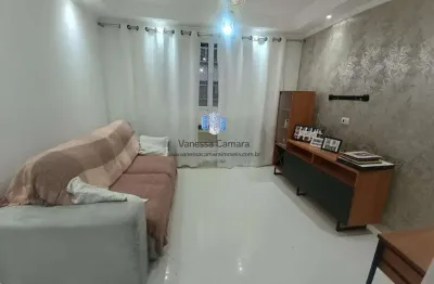 Apartamento para venda em santos, campo grande, 2 dormitórios, 1 banheiro, 1 vaga