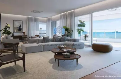 Apartamento para venda em santos, gonzaga, 4 dormitórios, 4 suítes, 4 banheiros, 4 vagas