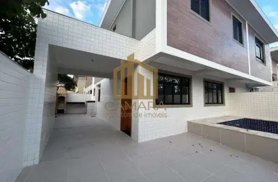 Casa para venda em santos, vila belmiro, 3 dormitórios, 3 suítes, 5 banheiros, 2 vagas