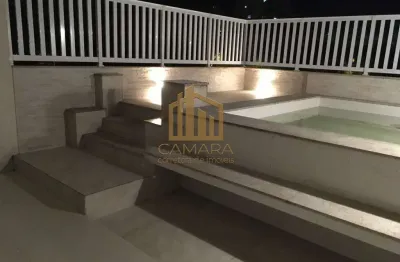 Casa para locação em santos, embaré, 3 dormitórios, 3 suítes, 5 banheiros, 2 vagas