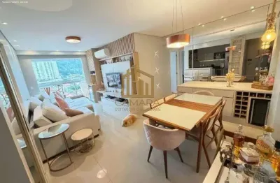 Apartamento para venda em santos, marapé, 2 dormitórios, 1 suíte, 2 banheiros, 1 vaga