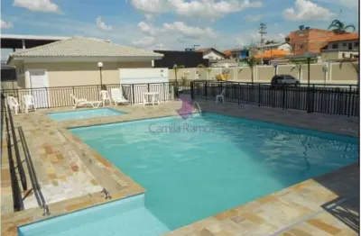 Apartamento á venda no condomínio village da fonte, chácara bela vista - poá/sp