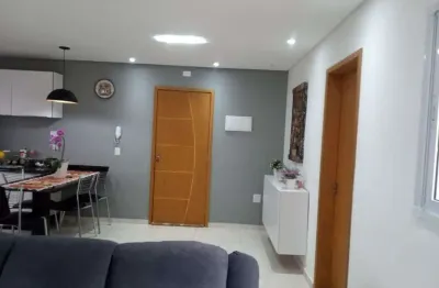 Apartamento duplex à venda no condomínio newton, jardim stetel - santo andré/sp
