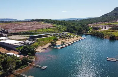 Parcelado direto com a construtora sem juros ,lotes/terreno em condomínio beira rio no rio sol  em rifaina/sp -  lotes no morro do chápeu